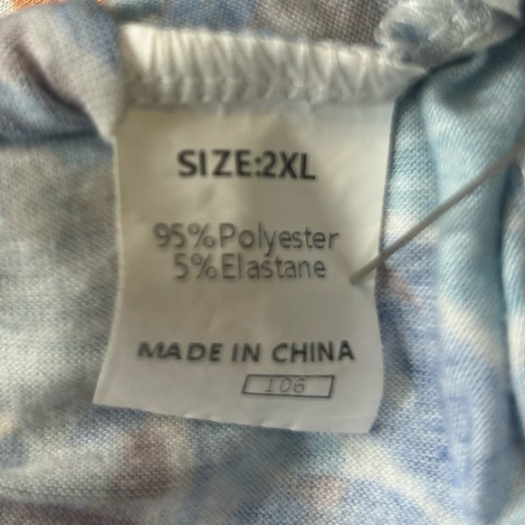 Floral Sleeveless Top - Multicolor, “Lilly Inspired” Size 2X - Picture 6 of 6